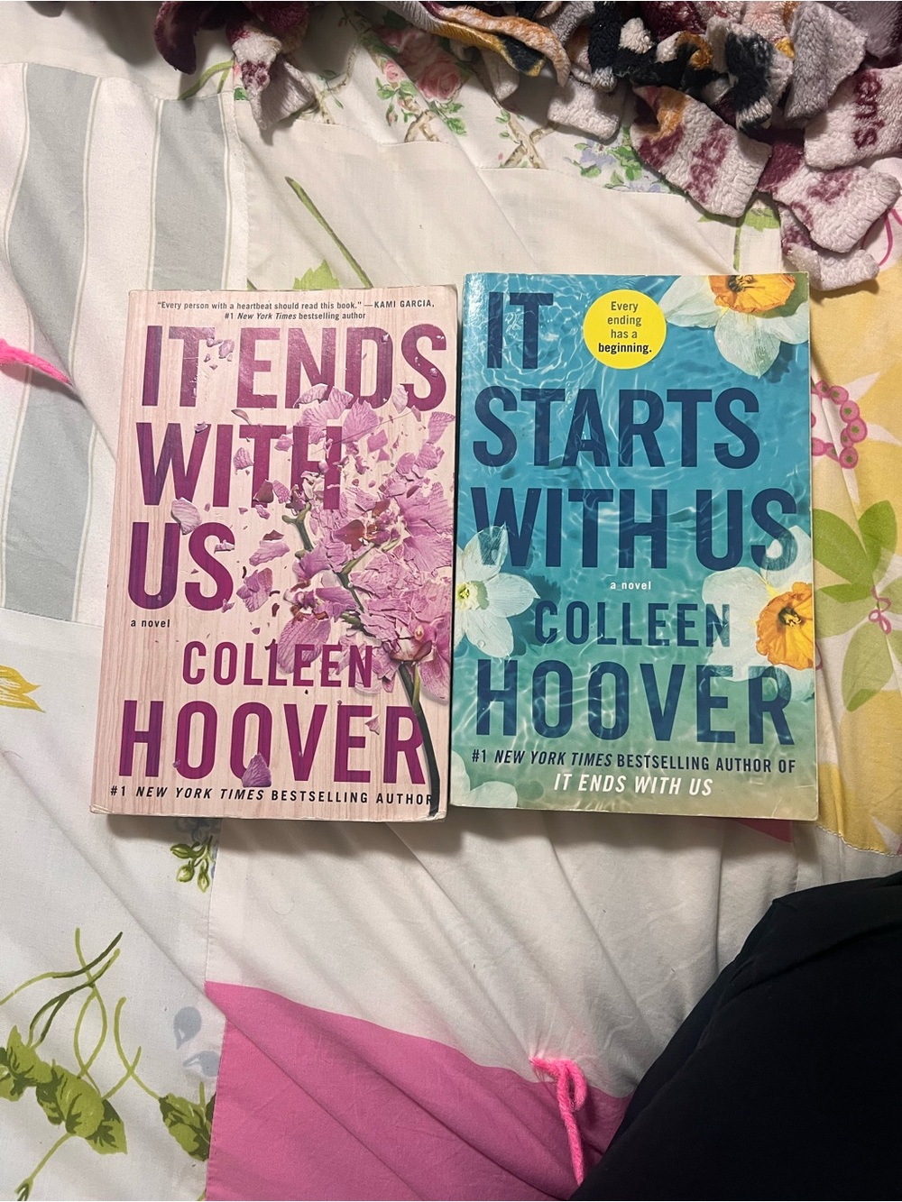 Barnes & Noble Colleen Hoover Paperback Set - Pink & Teal Covers